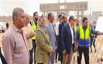 رئيس هيئة تنمية الصعيد يجري جولة ميدانية لتفقد المشروعات التنموية التي تنفذها الهيئة بسوهاج