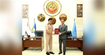 الأكاديمية العسكرية للدراسات العليا تنظم يومًا للوافدين وتوقع بروتوكولًا مع "الوطنية للإعلام"