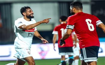 الدوري الممتاز.. الدباغ يضيف الهدف الثالث للزمالك أمام طلائع الجيش