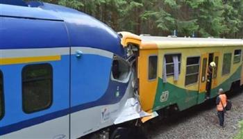 ارتفاع حصيلة ضحايا حادث تصادم قطارين في التشيك إلى 57 مصابا