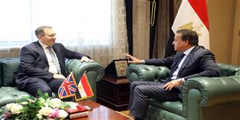 وزير الصحة يستقبل سفير المملكة المتحدة لبحث تعزيز التعاون الصحي المشترك 