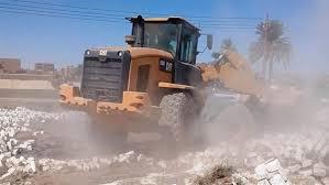 إزالة 441 حالة تعدٍ بمساحة 204 آلاف متر مربع ضمن المرحلة الثالثة للموجة 27 بأسوان