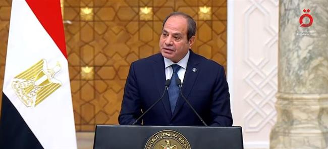 الرئيس السيسي يؤكد موقف مصر الثابت تجاه فلسطين والقائم على حل الدولتين