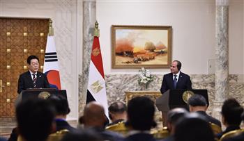 رئيس جمهورية كوريا: التعاون مع مصر وثيق ويقوم على الاحترام المتبادل