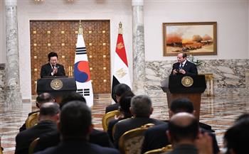 الرئيس السيسي ونظيره الكوري يبحثان التعاون في الذكاء الاصطناعي والسيارات