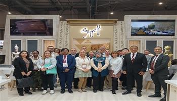 وزارة السياحة والآثار تشارك في المعرض السياحي الدولي للحوافز IBTM 2025 بإسبانيا