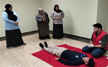 "الشباب" تواصل تنفيذ مبادرة لتدريب العاملين بالمركز الأوليمبي على الإنعاش القلبي الرئوي