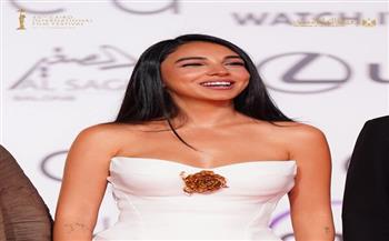بفستان أبيض ناعم.. سلمى أبو ضيف تتألق في ختام مهرجان القاهرة السينمائي