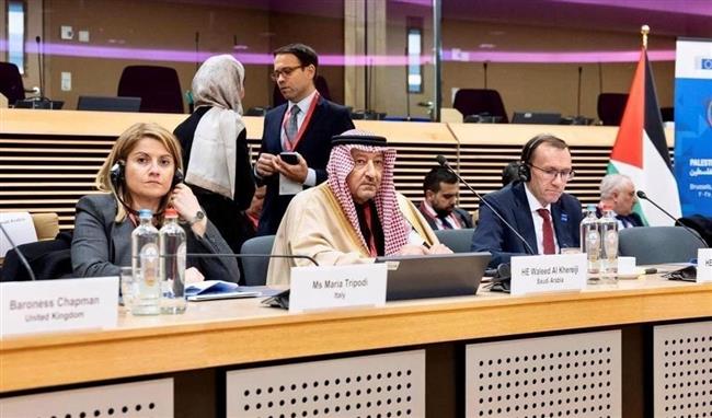 السعودية تشارك في اجتماع المانحين لفلسطين وتؤكد دعمها للخطة الشاملة لإعمار غزة التي طرحتها مصر