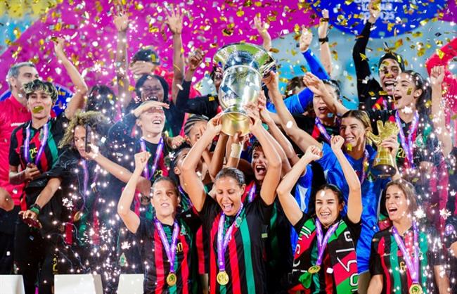 دوري أبطال إفريقيا.. سيدات الجيش المغربي يتوجن باللقب للمرة الثانية 