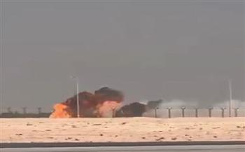 تحطم مقاتلة هندية خلال مشاركتها في معرض دبي للطيران