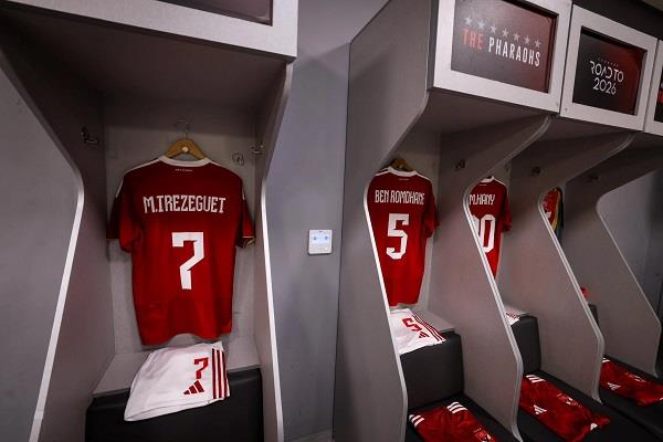 دوري أبطال أفريقيا.. شاهد صور أوضة ملابس الأهلي قبل موقعة شبيبة القبائل