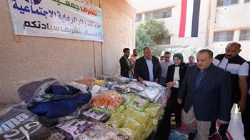 محافظ أسيوط يفتتح معرض مشغولات دار الرعاية الاجتماعية للرجال