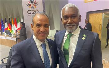 وزير الخارجية يلتقي نظيره النيجيري على هامش اجتماعات مجموعة العشرين