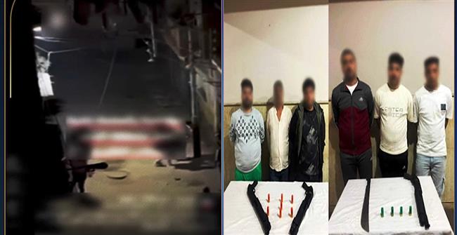 ضبط أصحاب مشاجرة بالأسلحة النارية والبيضاء في كفر الشيخ