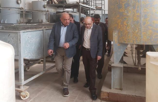 وزير الكهرباء يتفقد مجمع الوحدات التكنولوجية التابع لهيئة المواد النووية بمنطقة أنشاص