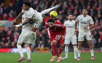 الدوري الإنجليزي.. ليفربول ينهار ويتلقى الهدف الثالث أمام نوتينجهام