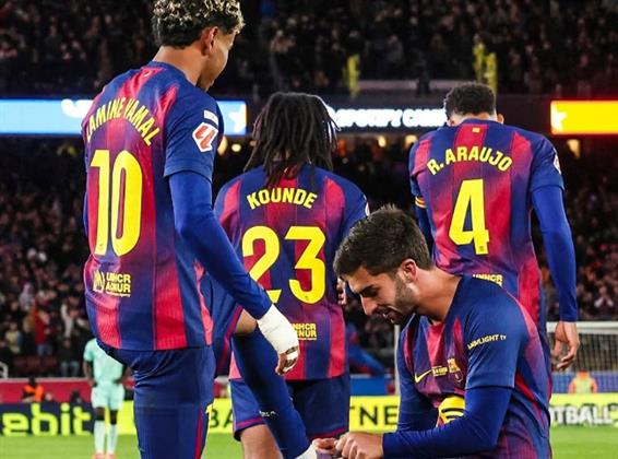 الدوري الإسباني.. برشلونة يقسو على أتلتيك بيلباو برباعية