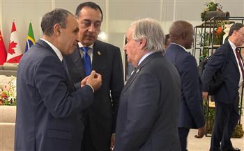 مدبولي يلتقي جوتيريش وجورجيفا على هامش قمة العشرين بجوهانسبرج