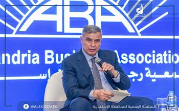 محافظ الإسكندرية يبحث فرص التعاون المشترك مع جمعية رجال الأعمال