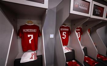 دوري أبطال أفريقيا.. شاهد صور أوضة ملابس الأهلي قبل موقعة شبيبة القبائل