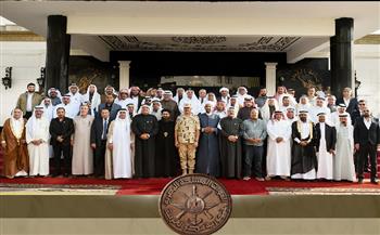 قيادة الجيش الثاني الميداني تستقبل شيوخ وعواقل وممثلي المجتمع المدني بشمال سيناء 