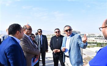 هيئة الاستثمار وجهاز مشروعات أراضى القوات المسلحة يضعان اللمسات النهائية على خطة ترويج فرص الاستثمار بالجلالة