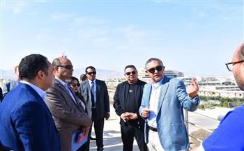 هيئة الاستثمار وجهاز مشروعات أراضى القوات المسلحة يضعان اللمسات النهائية على خطة ترويج فرص الاستثمار بالجلالة