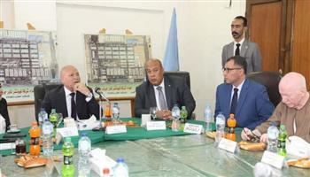 رئيس غرفة القاهرة يشارك اجتماع مجلس إدارة سوق العبور لمتابعة خطة التطوير ورفع الكفاءة