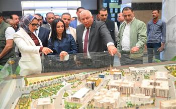 وزيرة التضامن الاجتماعي تتفقد العاصمة الإدارية الجديدة لمحافظة الوادي الجديد 