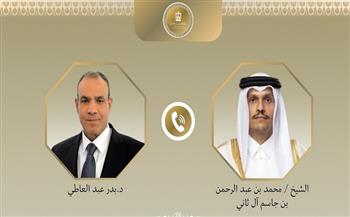 وزير الخارجية يبحث مع رئيس الوزراء ووزير خارجية قطر تعزيز العلاقات الثنائية والقضايا الإقليمية