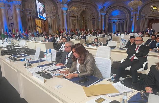 وزيرة التنمية المحلية تلقي بيان مصر في الدورة الـ 21 لمؤتمر منظمة اليونيدو بالرياض