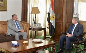 رئيس الأعلى للإعلام يستقبل رئيس جهاز الملكية الفكرية لبحث سبل التعاون المشترك