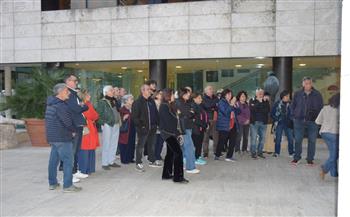 ‏أعداد كبيرة من الجمهور الإيطالي والأوروبي يشاهدون متحف الأكاديمية المصرية بروما