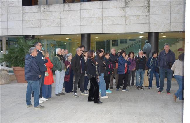 ‏أعداد كبيرة من الجمهور الإيطالي والأوروبي يشاهدون متحف الأكاديمية المصرية بروما