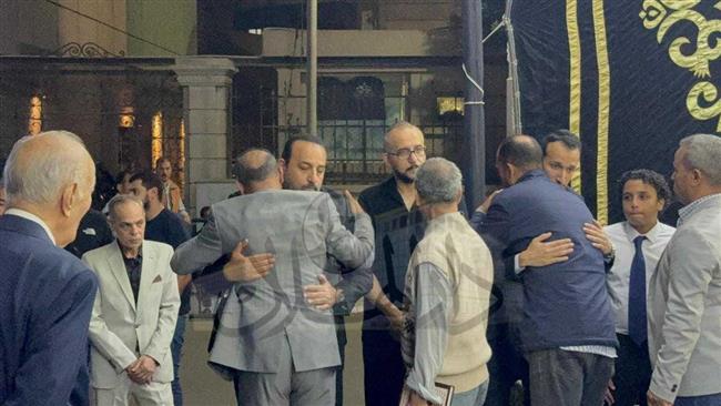 بدء عزاء المخرج خالد شبانه من مسجد عمر مكرم| صور