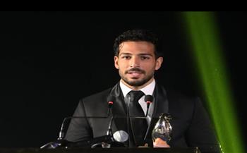 محمود ياسين جونيور يعرب عن فخره بعد فوزه بجائزة أفضل ممثل شاب لعام 2025