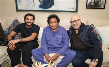 الكينج ويجز وأسامة رشدي يحتفلون بإطلاق "كلام فرسان"