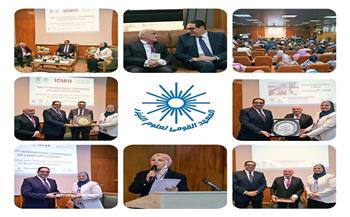 رئيس جامعة القاهرة يشهد افتتاح المؤتمر الدولي الحادي عشر للمعهد القومي لعلوم الليزر