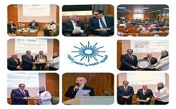 رئيس جامعة القاهرة يشهد افتتاح المؤتمر الدولي الحادي عشر للمعهد القومي لعلوم الليزر