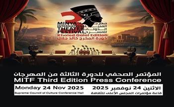 اليوم.. مهرجان المنيا الدولي للمسرح يعقد مؤتمر صحفي لإطلاق الدورة الجديدة