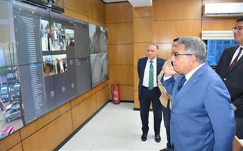 محافظ الدقهلية يتفقد سير العمل باللجان الانتخابية عبر الشبكة الوطنية للطوارئ والسلامة 