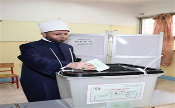 وزير الأوقاف خلال الإدلاء بصوته: المشاركة في العملية الانتخابية صورة من صور الوفاء للوطن
