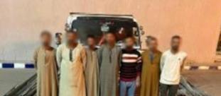 سقوط تشكيل عصابي تخصص في سرقة القطع الحديدية الخاصة بأبراج الكهرباء بأسيوط