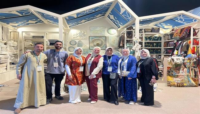 جهاز تنمية المشروعات يدعم الحرفيين المصريين في معرض "بنان" بالرياض