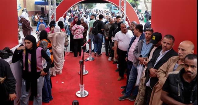 إقبال لافت من الشباب والسيدات بالساعات الأولى للتصويت بدائرة الجمالية بانتخابات النواب