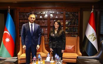 "المشاط" تعقد جلسة مباحثات مع وزير التنمية الرقمية والنقل الأذري خلال أعمال اللجنة المشتركة 