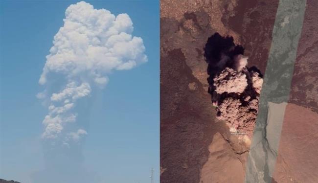 بعد 10 آلاف عام من الخمود.. لحظة ثوران بركان إثيوبي (فيديو)