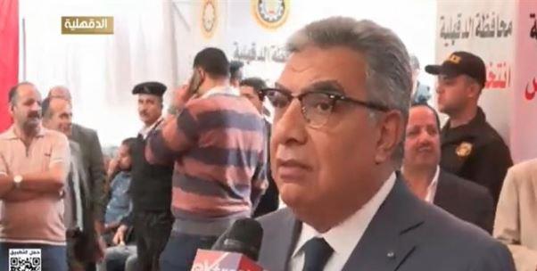 محافظ الدقهلية: العملية الانتخابية تسير بصورة سلسة ومنظمة