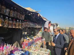 افتتاح "سوق اليوم الواحد" بمدينة أرمنت بالأقصر